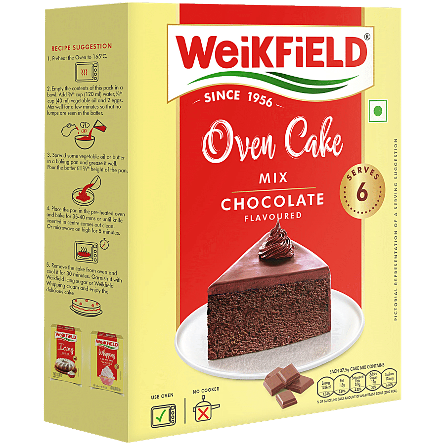 Weikfield Oven Cake Mix - Chocolate Flavour