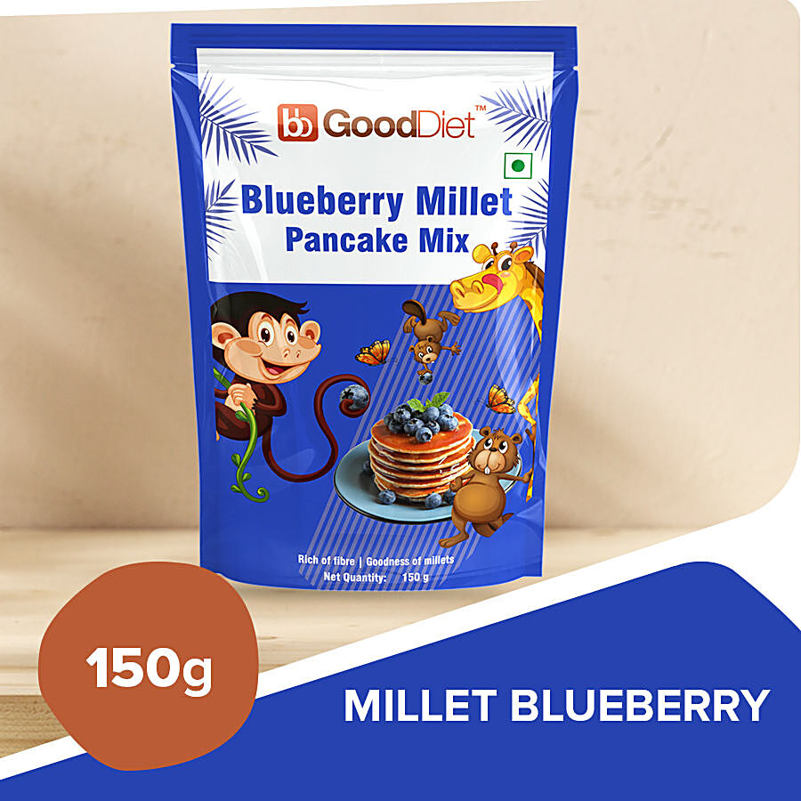 bb Gooddiet Blueberry Millet Pancake Mix