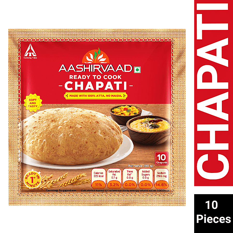 Aashirvaad Ready To Cook Chapati