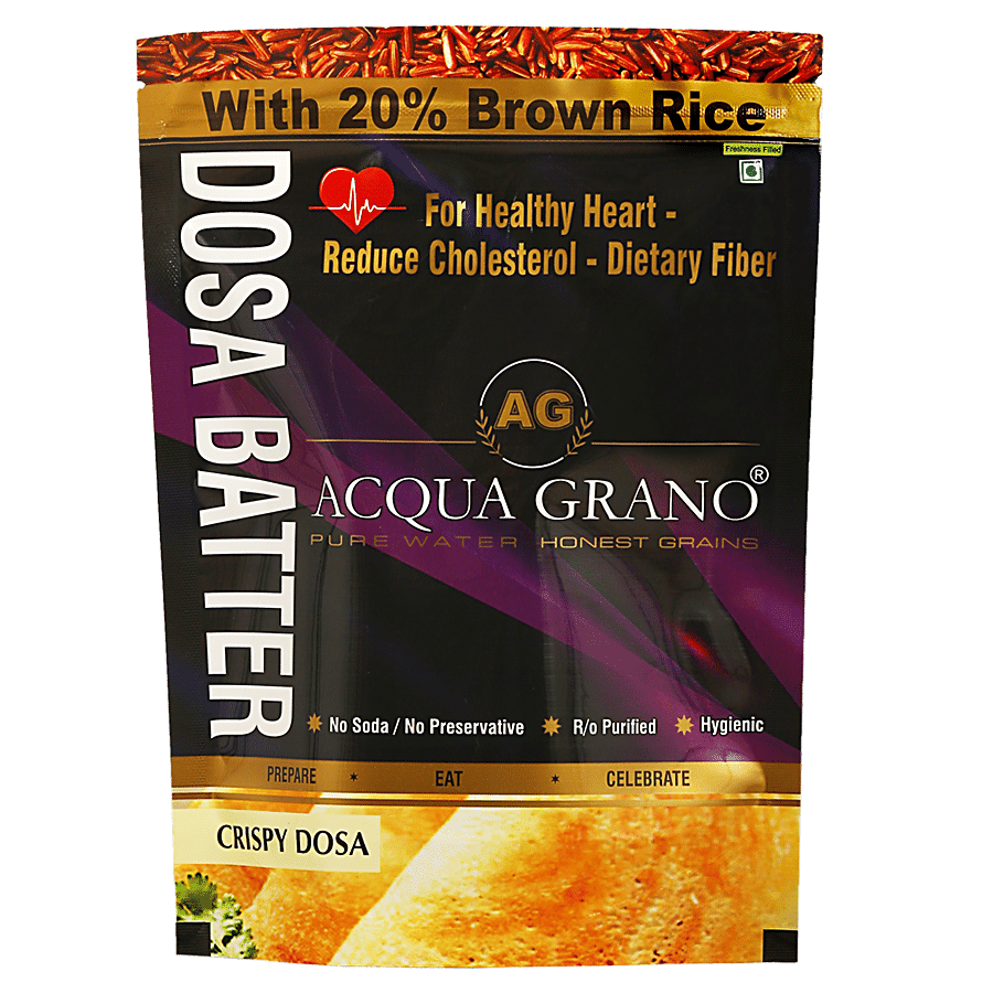 Acqua Grano Dosa Batter - With 20% Brown Rice