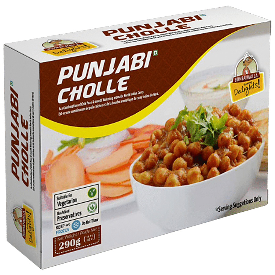 BOMBAYWALLA FOODS Punjabi Chole - Suitable For Vegetarians