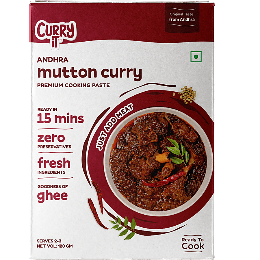 CURRYiT Andhra Mutton Curry Cooking Paste