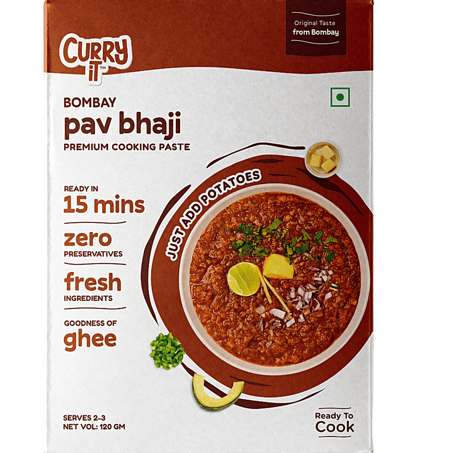 CURRYiT Bombay Pav Bhaji Cooking Paste