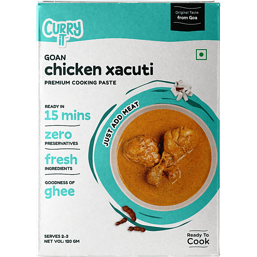 CURRYiT Goan Chicken Xacuti Cooking Paste