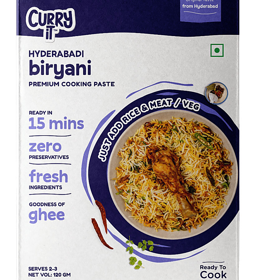 CURRYiT Hyderabadi Biryani Cooking Paste