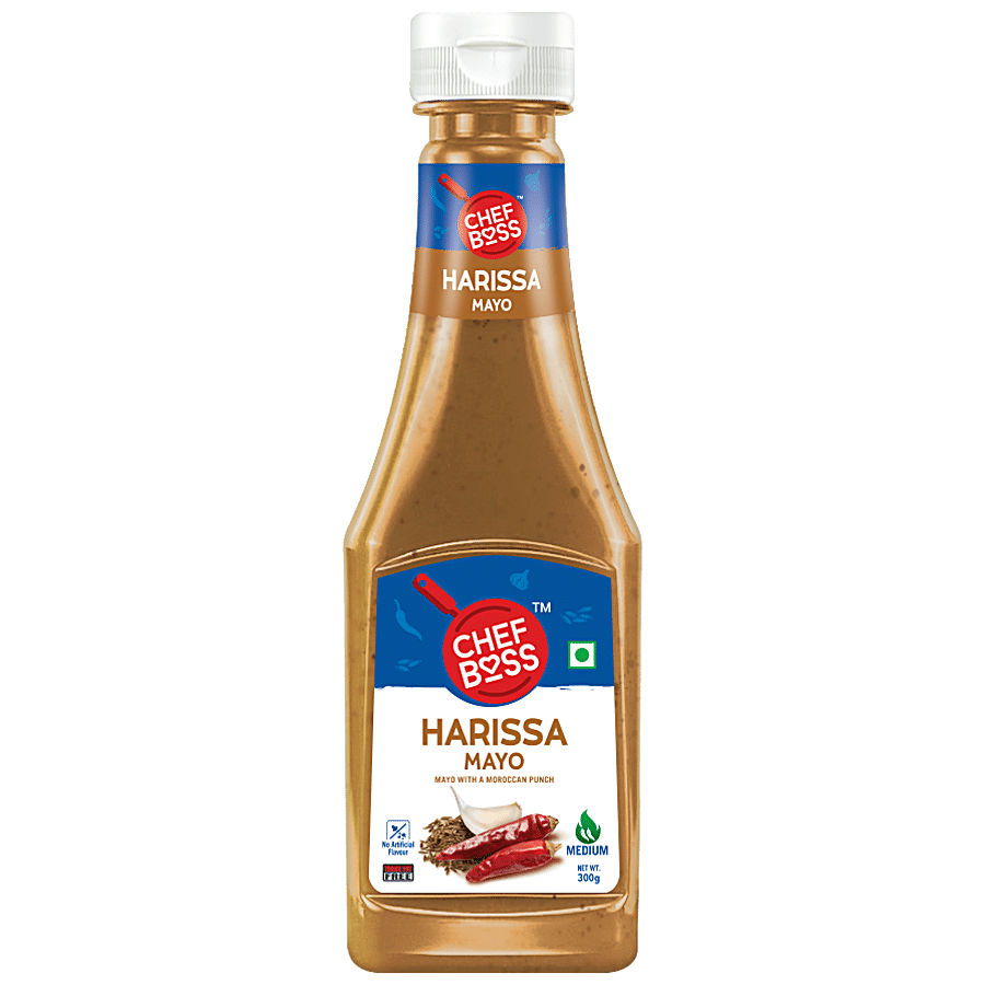 ChefBoss Harissa Mayo Sauce - Eggless Mayonnaise