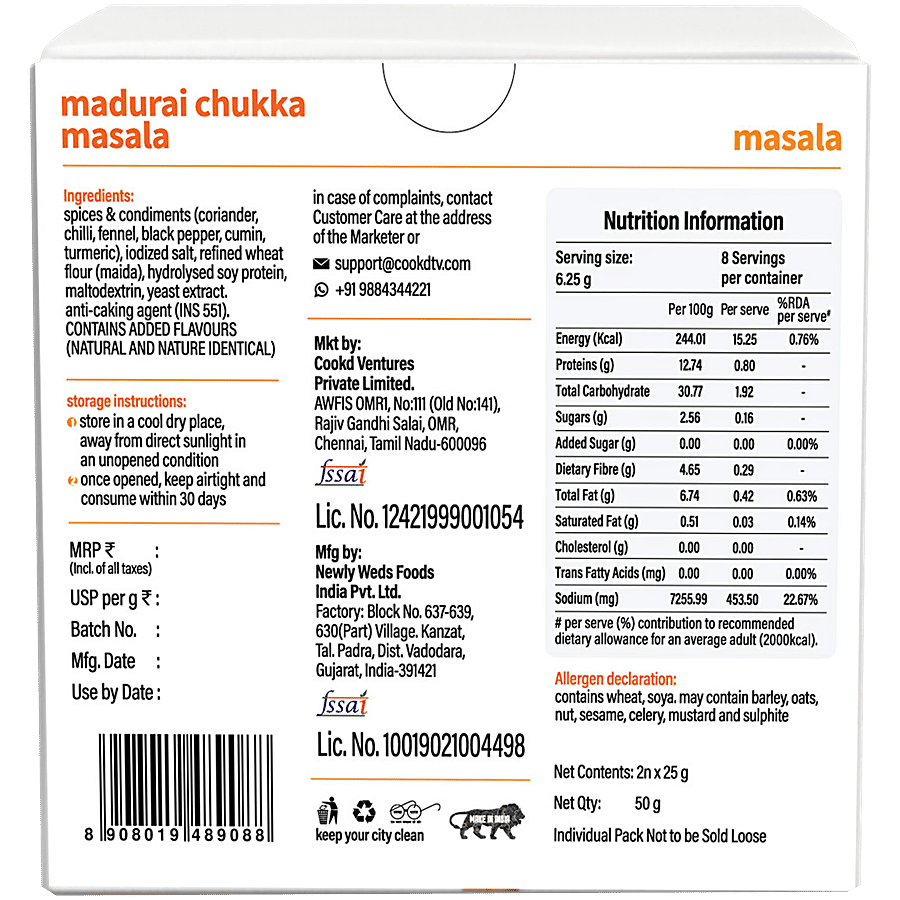 Cookd Madurai Chukka Masala