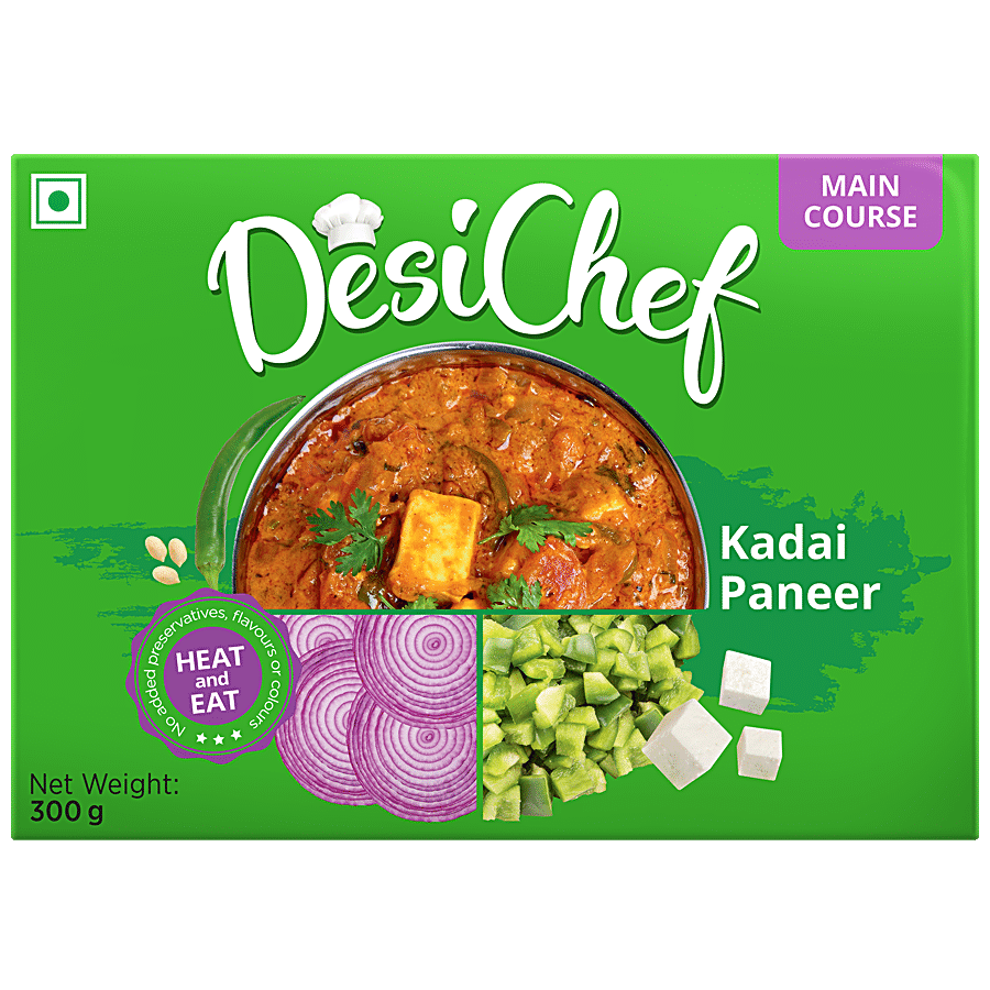 DesiChef Kadai Paneer - Ready To Eat