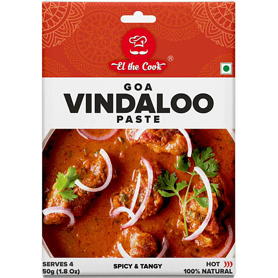 El The Cook Goa Vindaloo Marinade - Spicy & Tangy