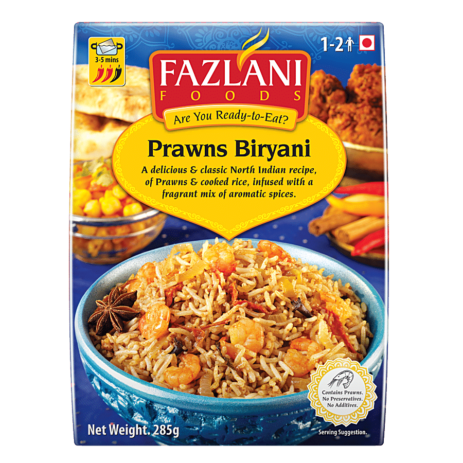 Fazlani Foods Prawns Biryani