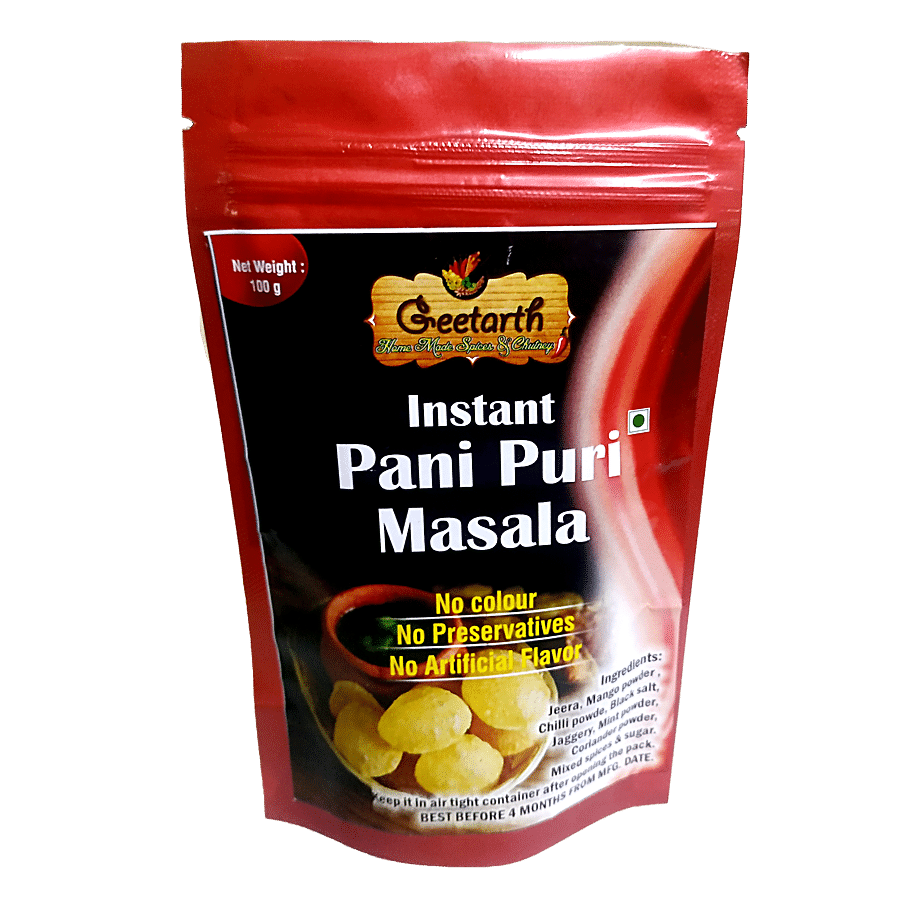 GEETARTH Instant Pani Puri Masala