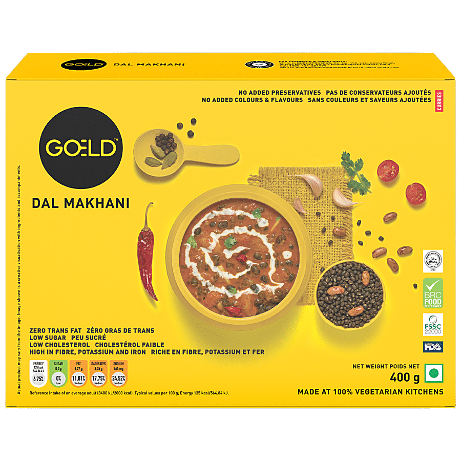 GOELD Dal Makhani - Rich In Fibre