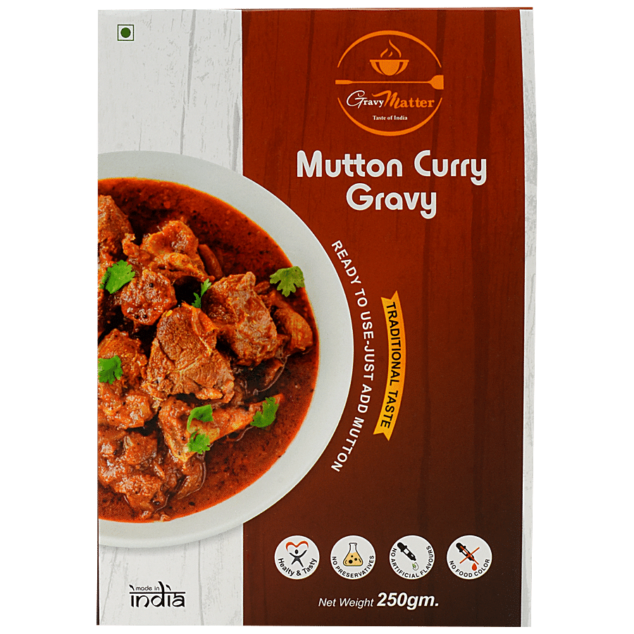 GRAVYMATTER Mutton Curry Gravy - Traditional Taste