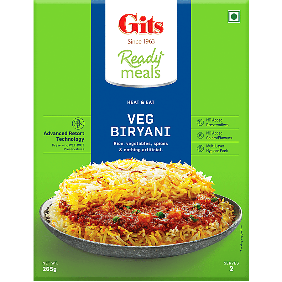 Gits Ready Meals - Veg Biryani