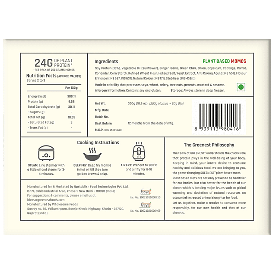 Greenest  Plant Based Momos