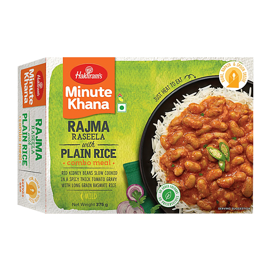 Haldiram's Ready To Eat - Rajma With Rice