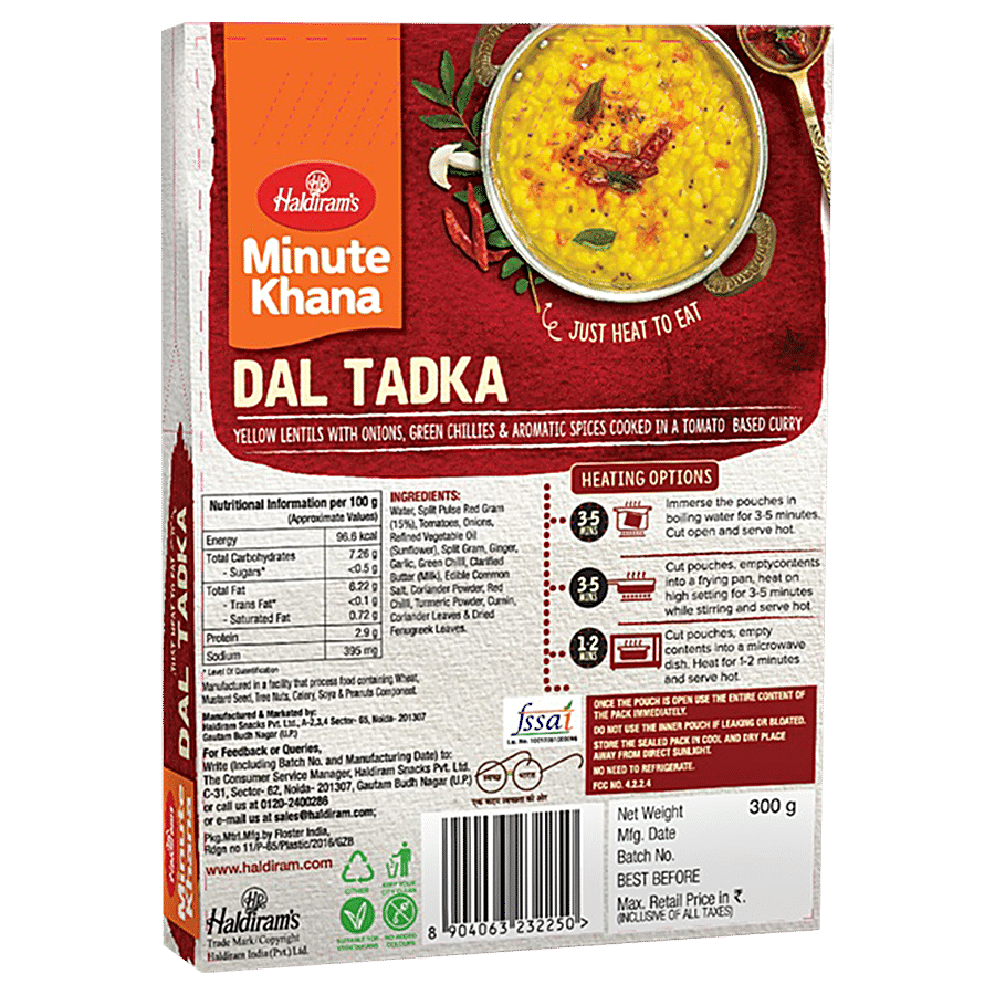 Haldiram's Ready To Eat - Yellow Dal Tadka