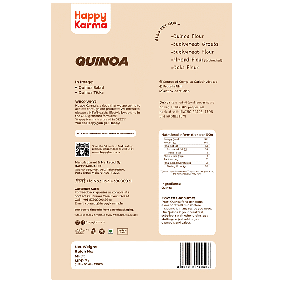 Happy Karma Quinoa - Vegan