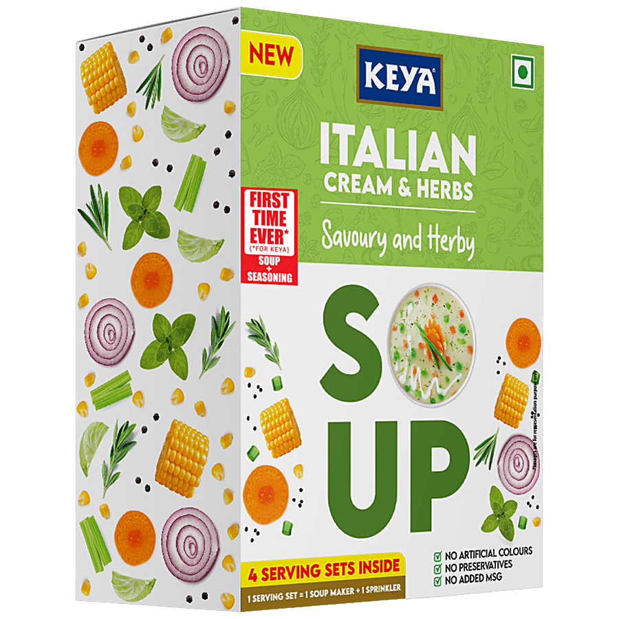 Keya Italian Soup - Cream & Herbs