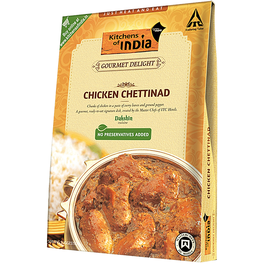 Kitchens Of India Chicken Chettinad - ITC Ready To Eat Indian Dish