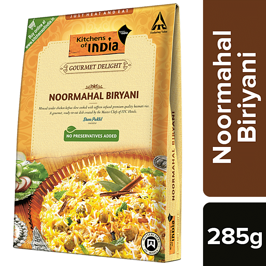 Kitchens Of India Ready To Eat - Noormahal Biriyani