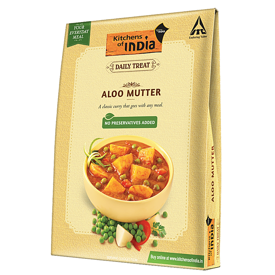 Kitchens Of India Ready to Eat - Aloo Mutter