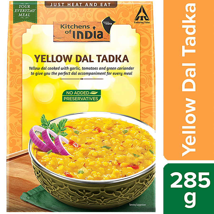 Kitchens Of India Yellow Dal Tadka - Ready To Eat Indian Dish