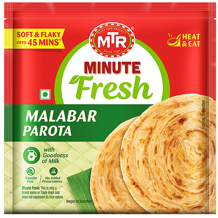 MTR Minute Fresh Malabar Parota - Heat & Eat