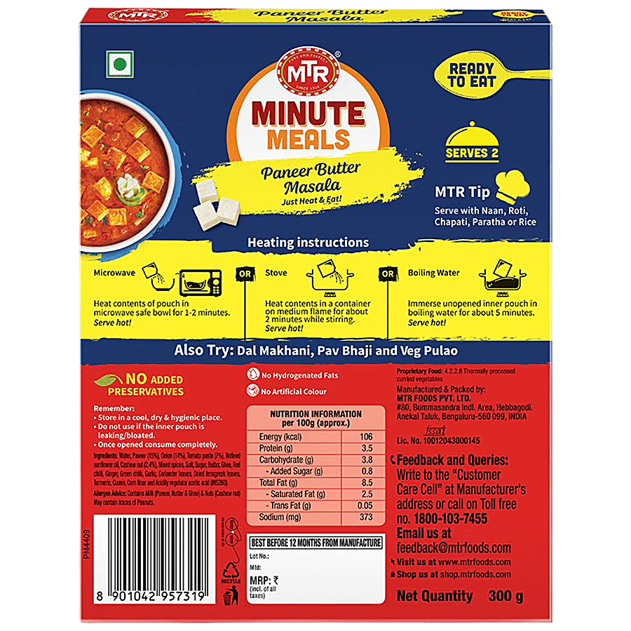 MTR Mix - Paneer Butter Masala