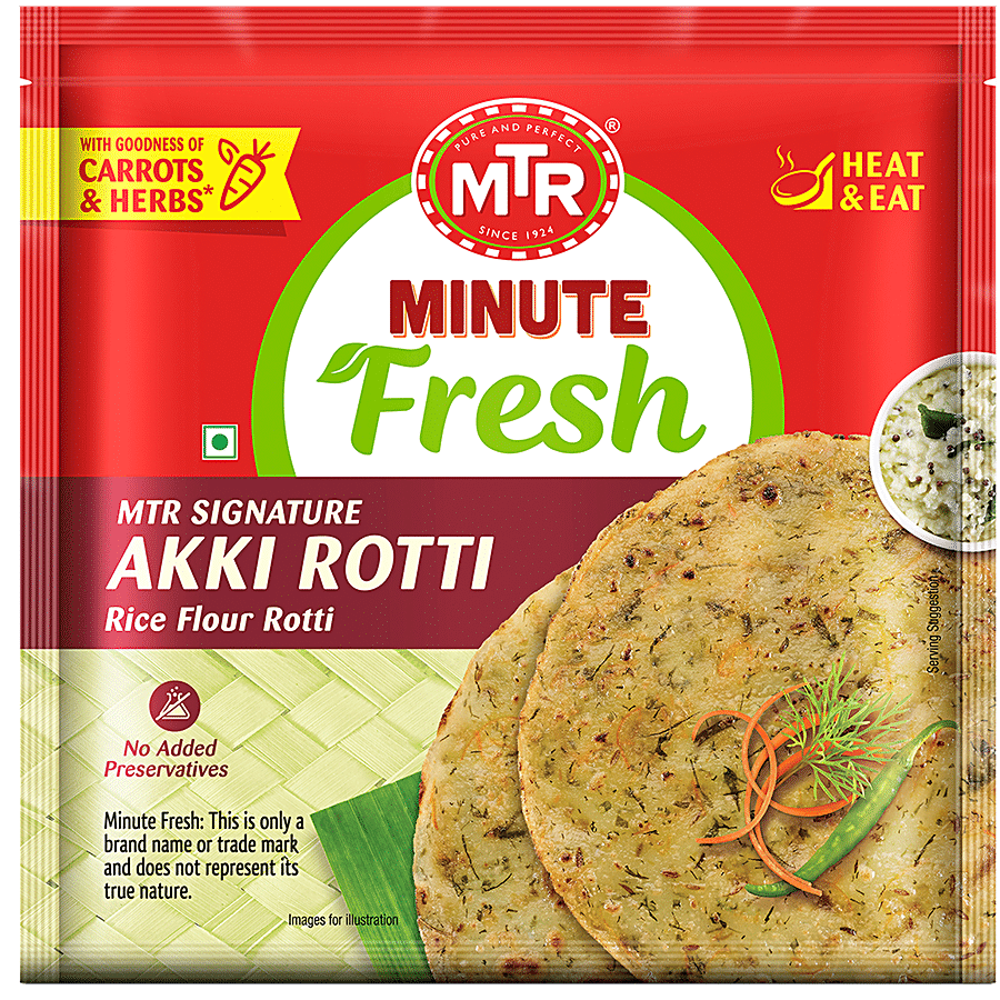 MTR Signature Minute Fresh Akki Rotti - Heat & Eat