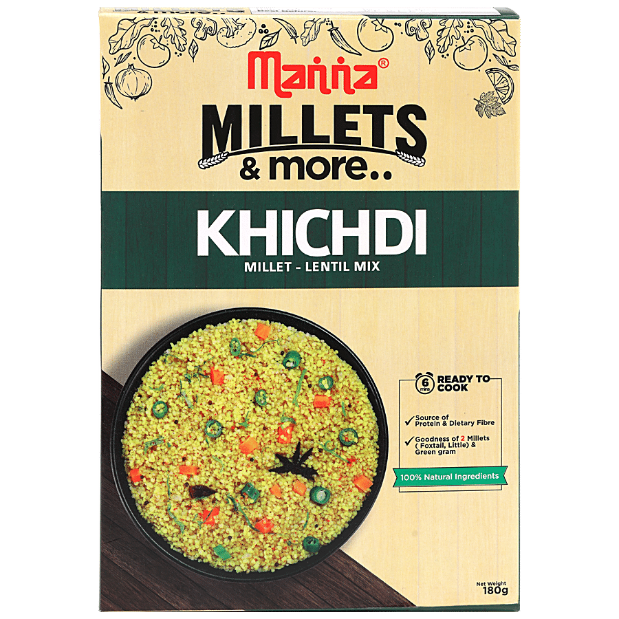 Manna Instant Khichidi - Ready To Cook