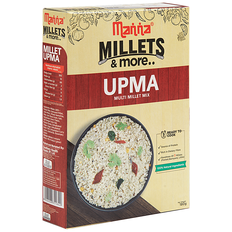 Manna Instant Upma - Ready To Cook