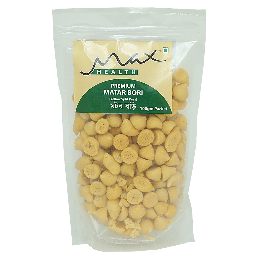 Max Health  Premium Matar Bori - Bengal Special