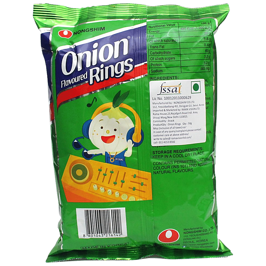 NONGSHIM Onion Flavoured Rings - Spicy