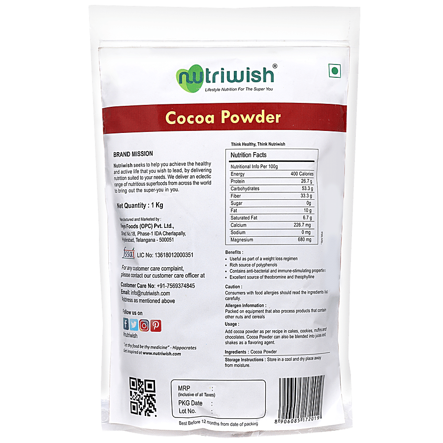 Nutriwish Cocoa Powder