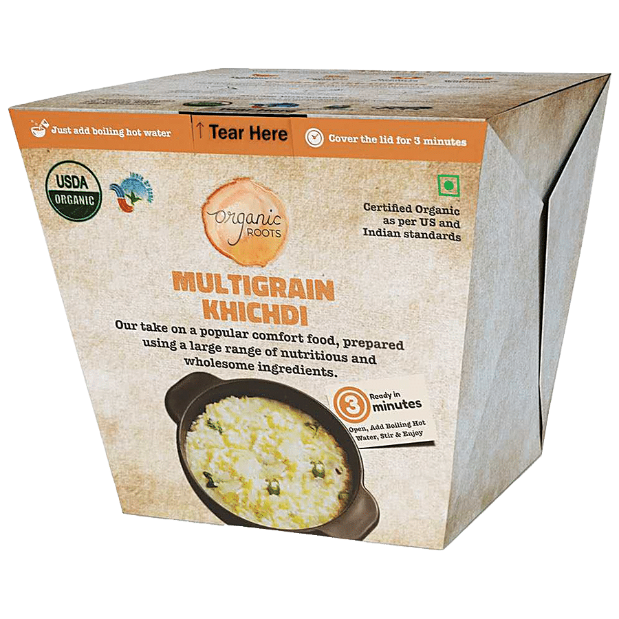 Organic Roots Multigrain Khichdi Instant Meal Mix - Ready To Cook