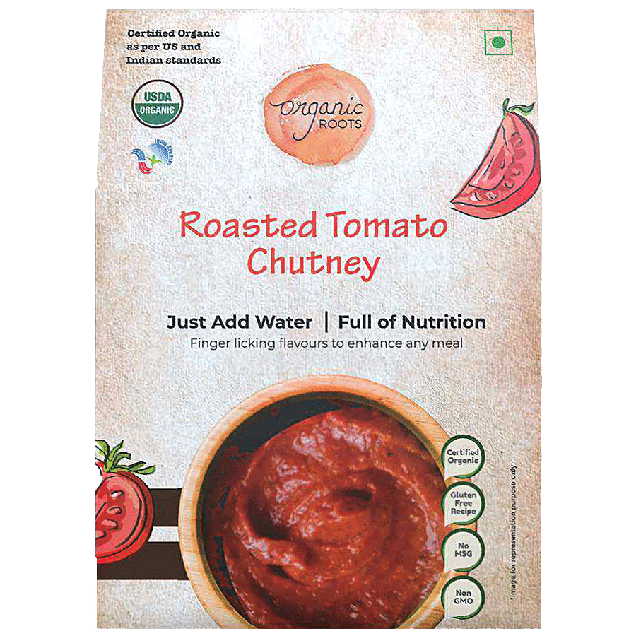 Organic Roots Roasted Tomato Chutney - Traditional Flavours