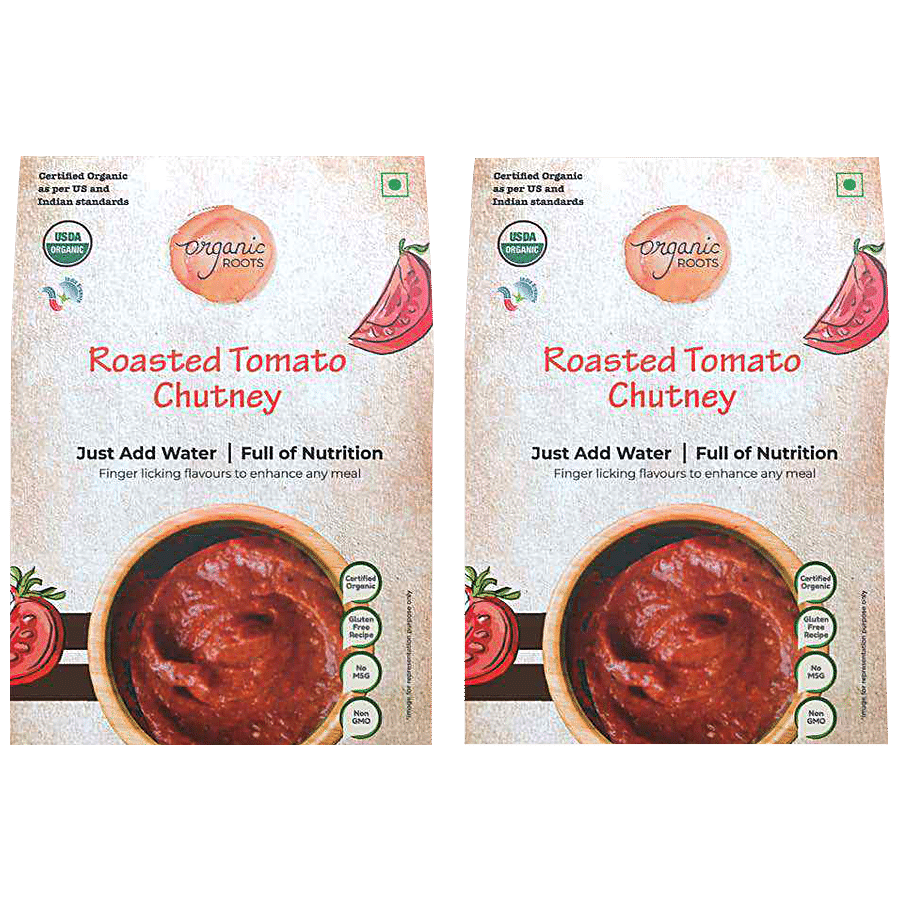 Organic Roots Roasted Tomato Chutney - Traditional Flavours