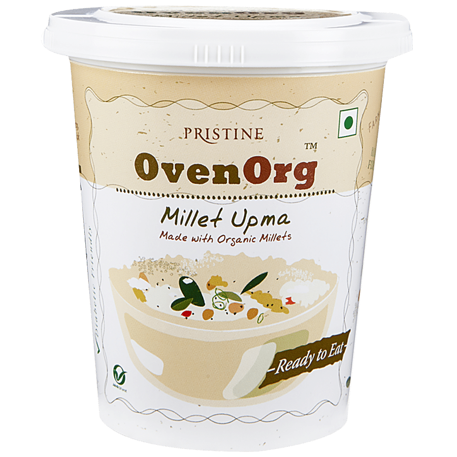 PRISTINE OvenOrg Organic Millet Upma - Ready To Eat