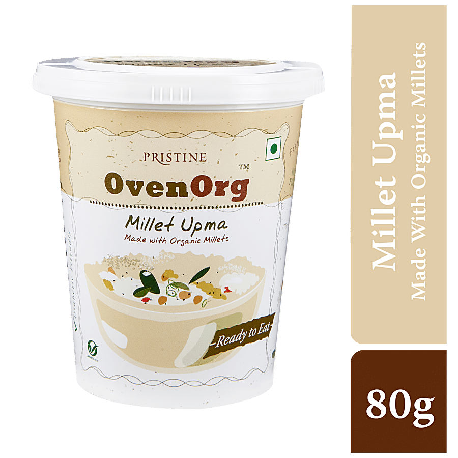 PRISTINE OvenOrg Organic Millet Upma - Ready To Eat