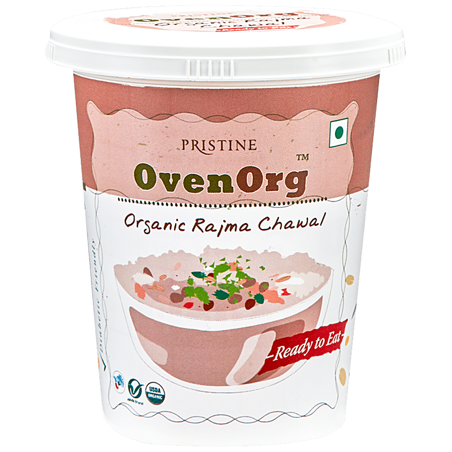 PRISTINE OvenOrg Organic Rajma Chawal - Ready To Eat