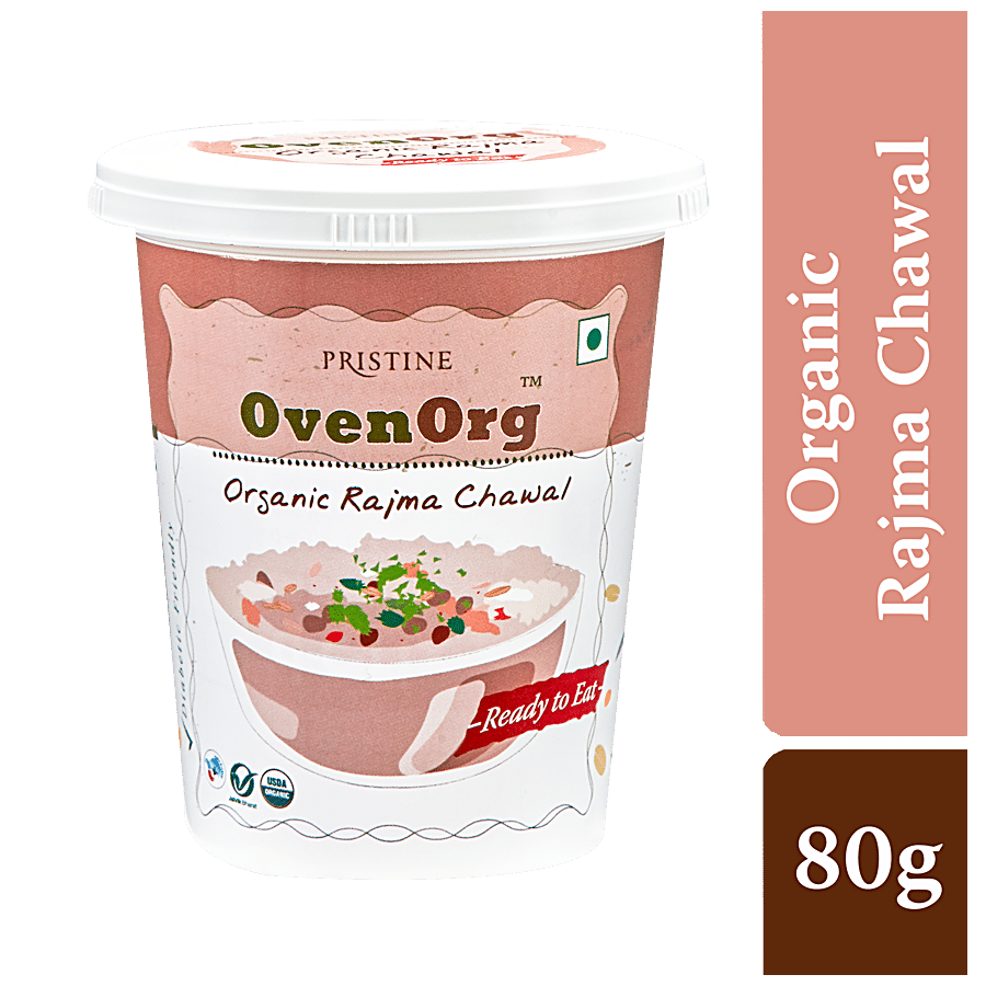 PRISTINE OvenOrg Organic Rajma Chawal - Ready To Eat