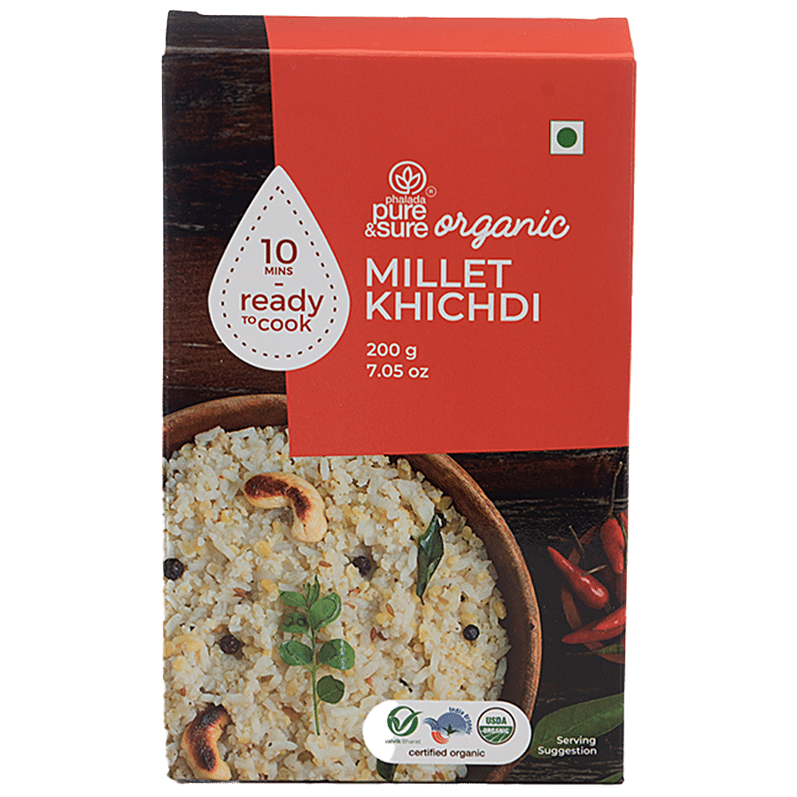 Phalada Pure & Sure Organic Millet Khichdi - Nutritious