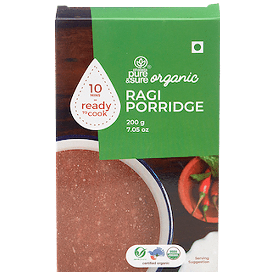 Phalada Pure & Sure Organic Ragi Porridge - Ready To Cook