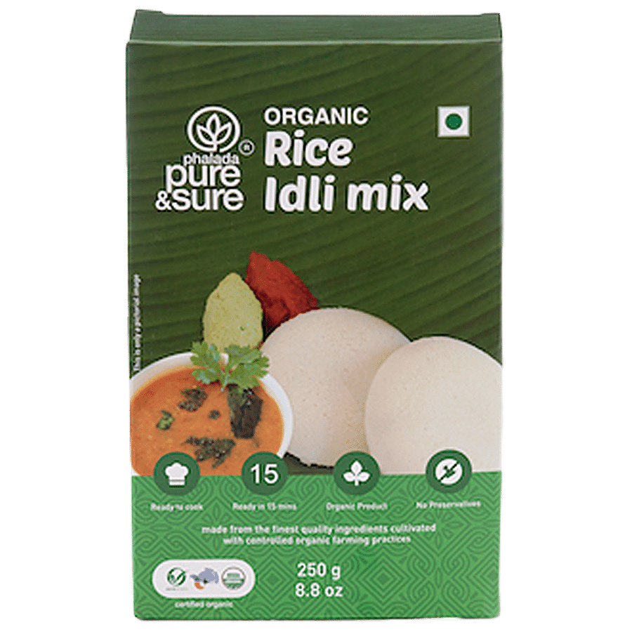 Phalada Pure & Sure Organic Rice Idly Mix - Nutritious