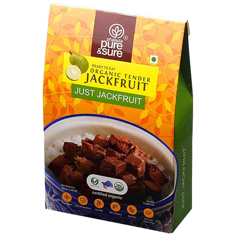 Phalada Pure & Sure Organic Tender Jackfruit - Rich In Fibre