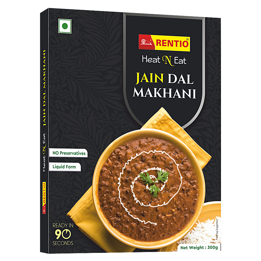 RENTIO Heat N Eat - Jain Dal Makhani