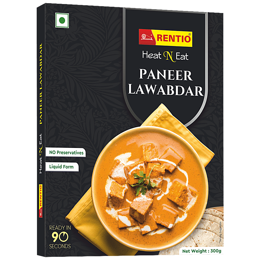 RENTIO Heat N Eat - Paneer Lawabdar