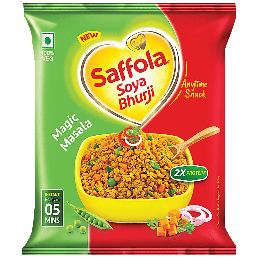 Saffola Soya Bhurji - Magic Masala