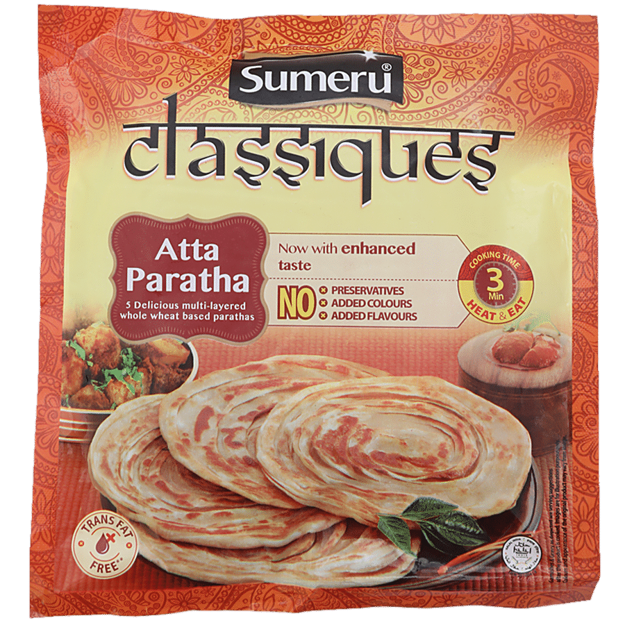 Sumeru Whole Wheat Atta - Paratha